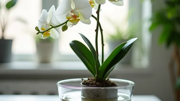 Orchideen richtig gießen und tauchen