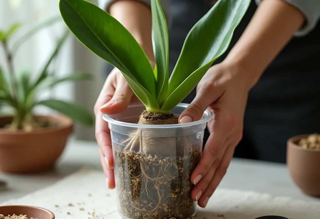 Orchideen umtopfen: Wann und wie?