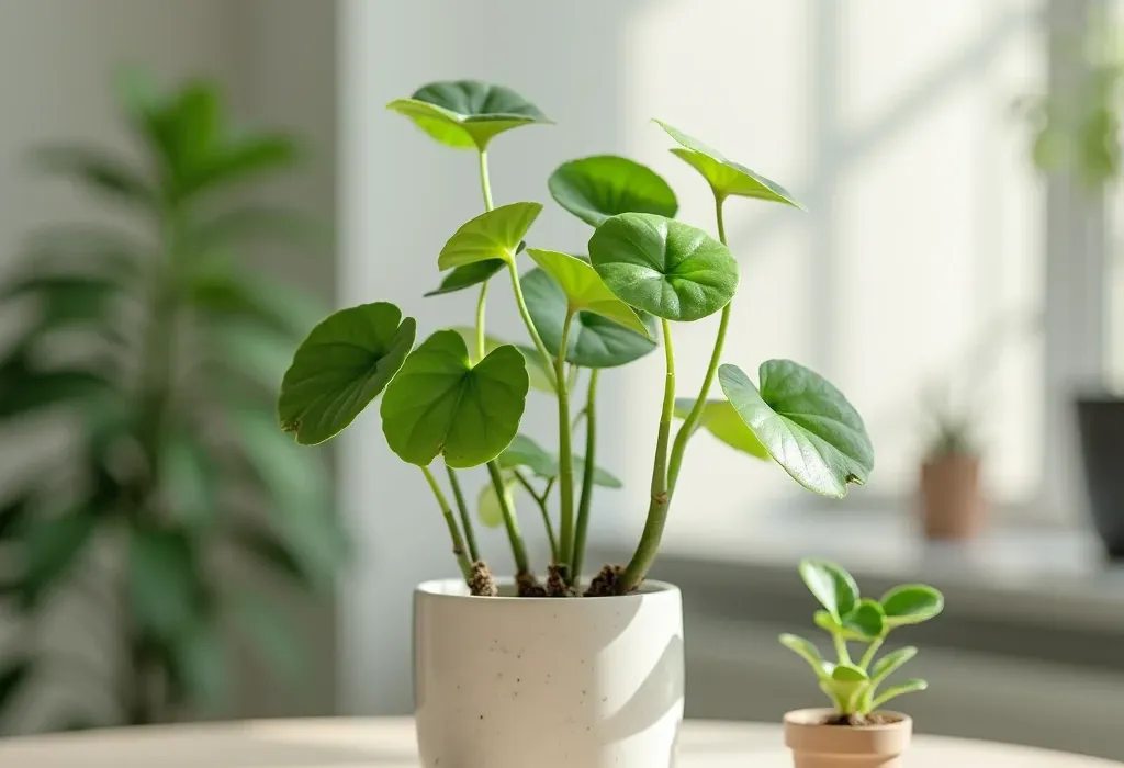 Pilea pflegen: Licht, Wasser und Ableger