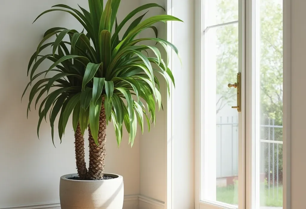 Yucca-Palme pflegen: Licht, Wasser und Winter