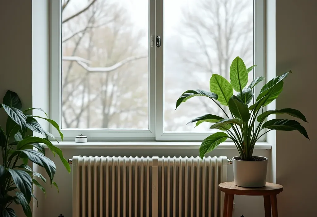 Zimmerpflanzen und Heizung: Der richtige Standort im Winter